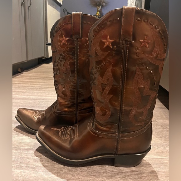 Sparkle chocolate cowboy boots - Picture 3 of 5